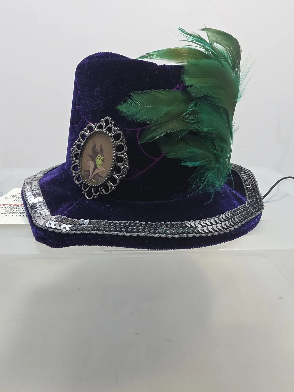 Disney Parks Maleficent Sleeping Beauty Mini Top Hat Adult NWT